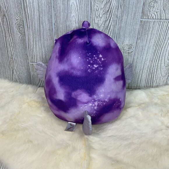 Easton the Purple Anglerfish Fins Tail Purple Tie Dye 12" - Picture 3 of 7